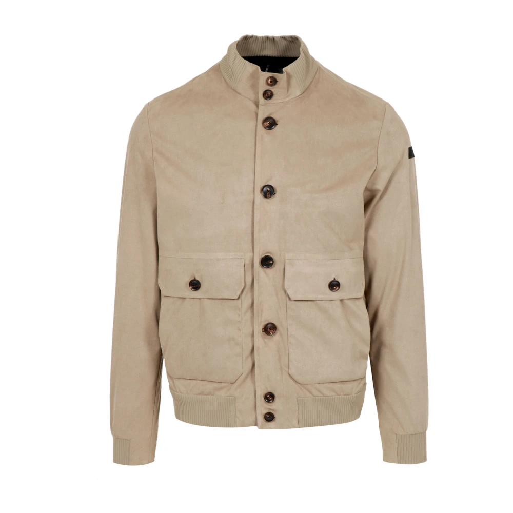 Rrd Men's Beige Bomber Jacket - Bomber Jackets - 2XL - Jackets