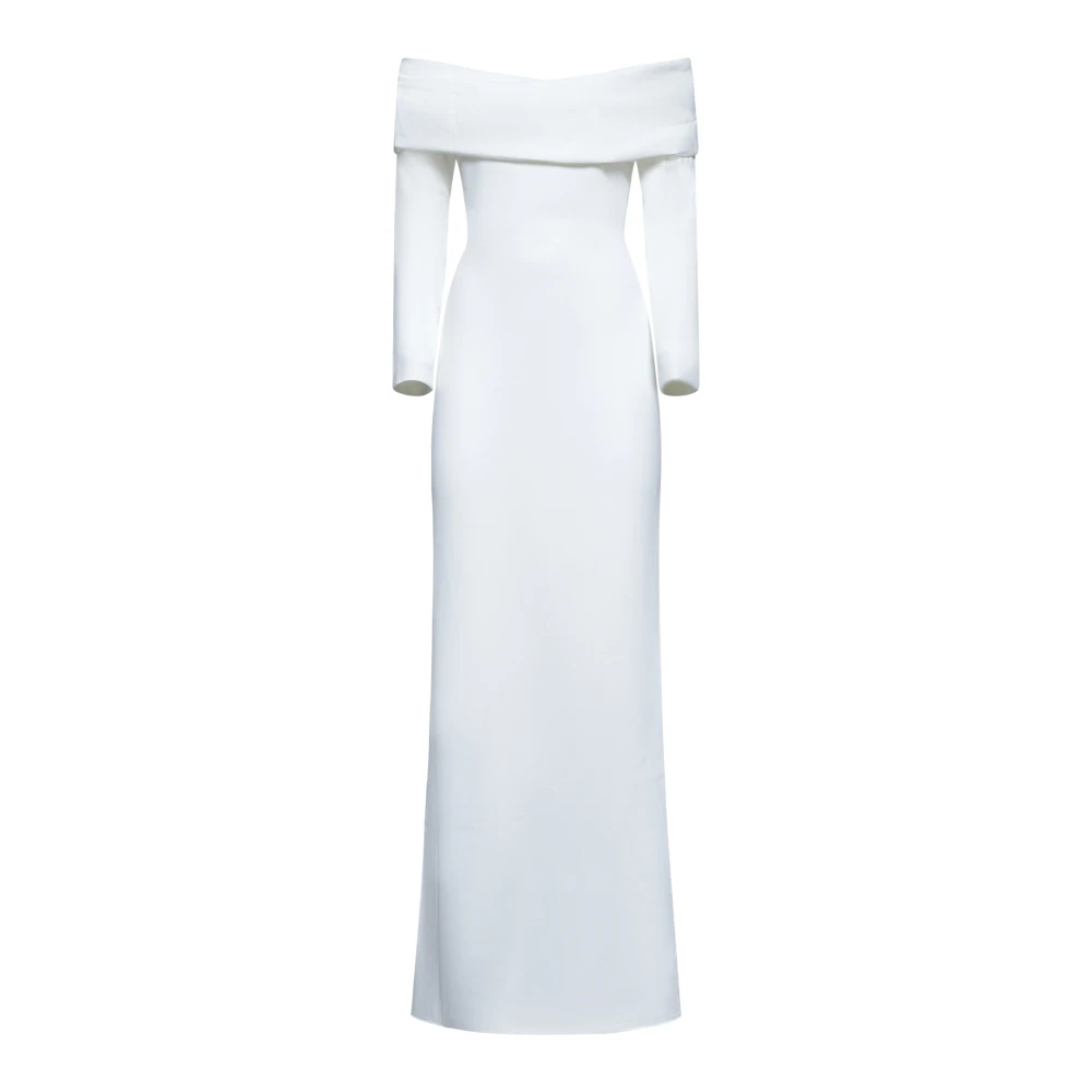 Solace London Witte Elegante Jurken White Dames