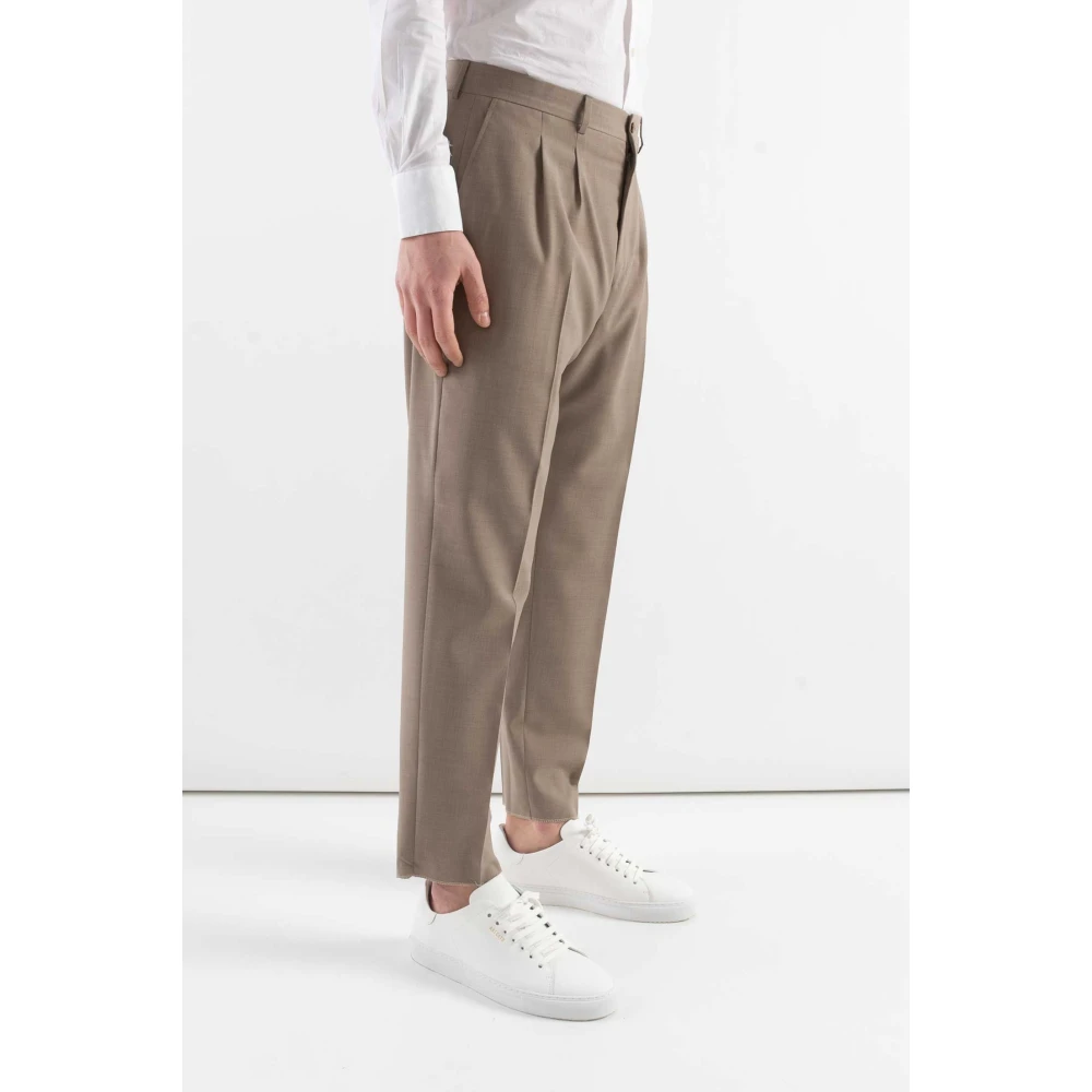 Corsinelabedoli Klassieke Federic Suit Broek Beige Heren