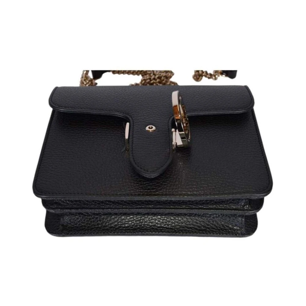 Gucci Interlocking Schoudertas Black Dames