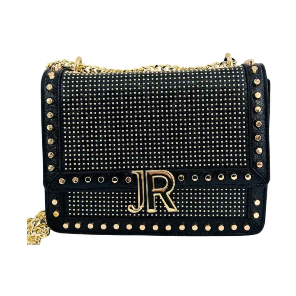 John Richmond Women's Black/Gold Shopper Bag