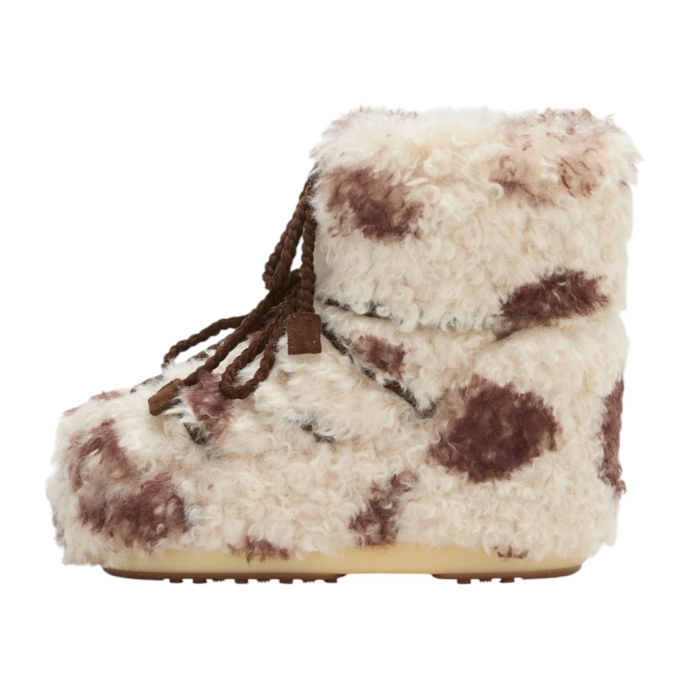 Moon Boot , Winter Boots, Female, Multicolor, 3 Uk, Icon Low Curly Boots