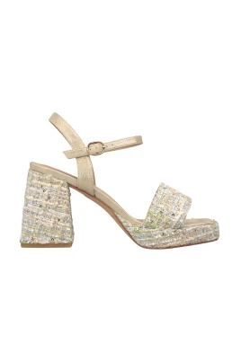 Multicolor High Sandal