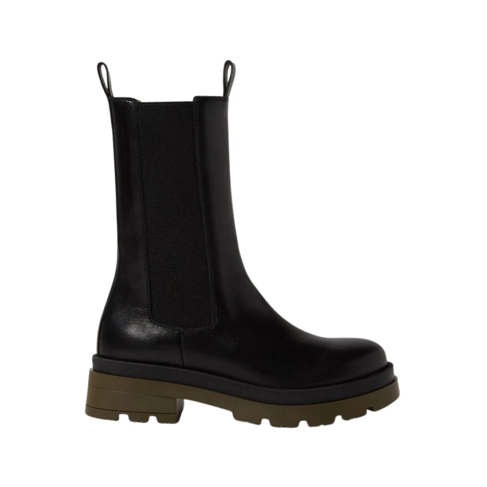 Scarosso Donna Verde Kim Chelsea Boots