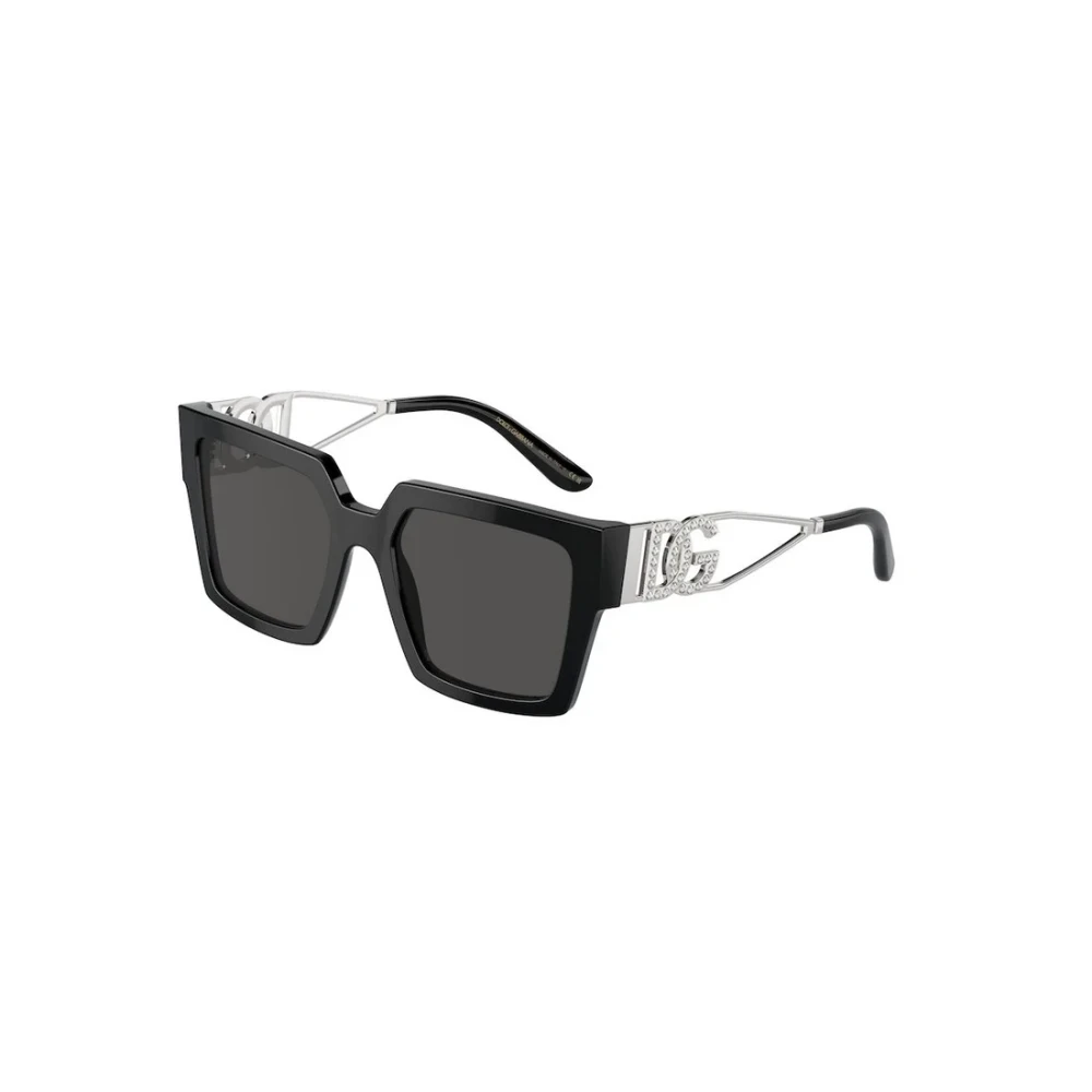 Dolce & Gabbana Unisex Black Authentic Stylish Sunglasses With Premium Quality - Sunglasses - 53 Mm - Accessories