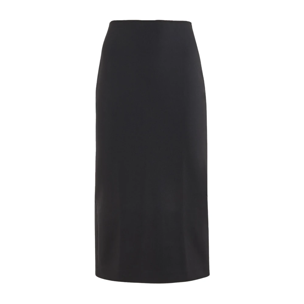 Wolford Black Midi Skirts, Female, Xs, Midnight Grace Midi Skirt