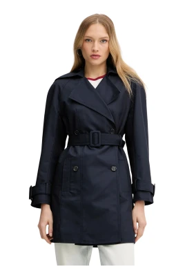 Bä Trenchcoat med dubbelknäppning
