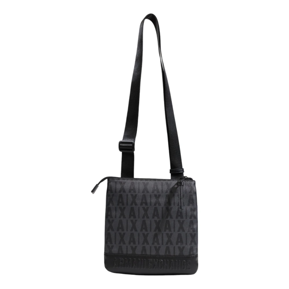 Armani Exchange Mannen Portemonnee Herfst Winter Collectie Black Heren