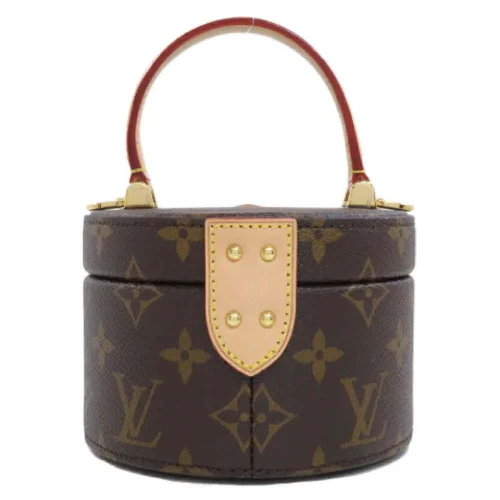 Louis Vuitton Vintage Pre-owned Fabric louis-vuitton-bags Brown Dames