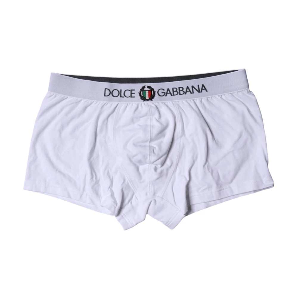 Dolce & Gabbana Women's White Underpants, M, Boxer Underwear