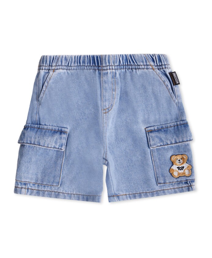 shorts-decontractes-en-denim-avec-patch-teddy-bear