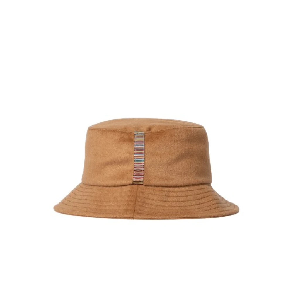 PS By Paul Smith Luxe Cashmere-Blend Bucket Hat Brown Unisex