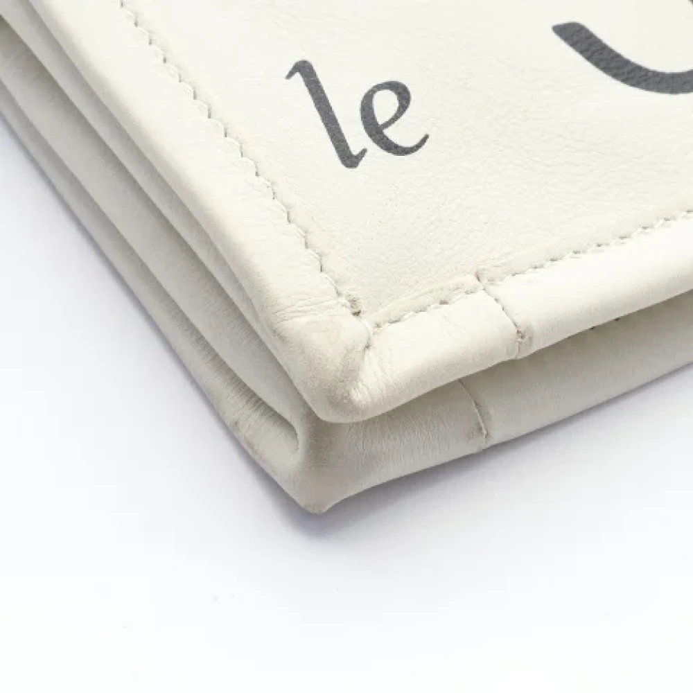Dior Vintage Pre-owned Leather dior-bags White Dames