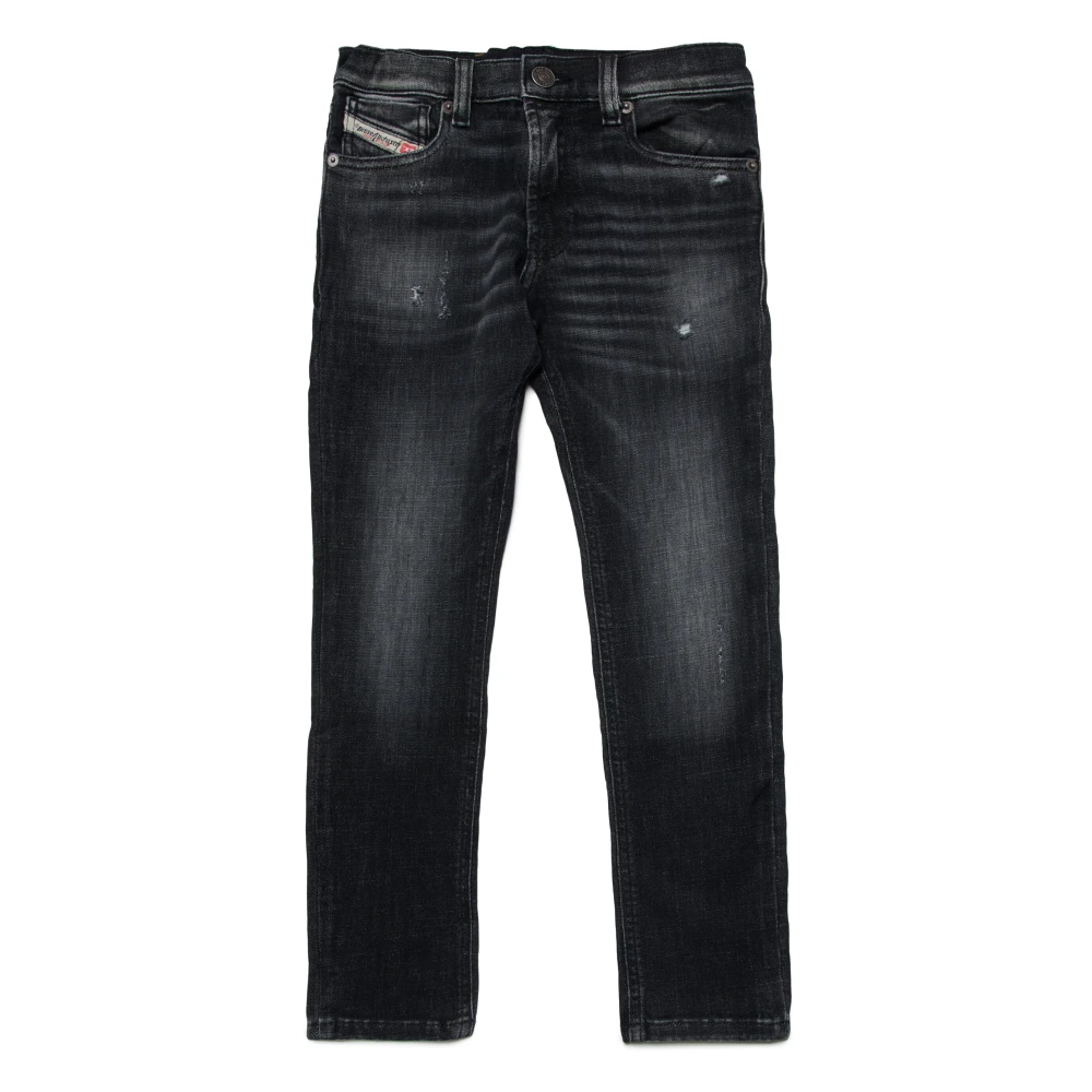 Diesel Boys Black Shaded Straight Jeans - 1995 - Jeans - 10 Y - Kids