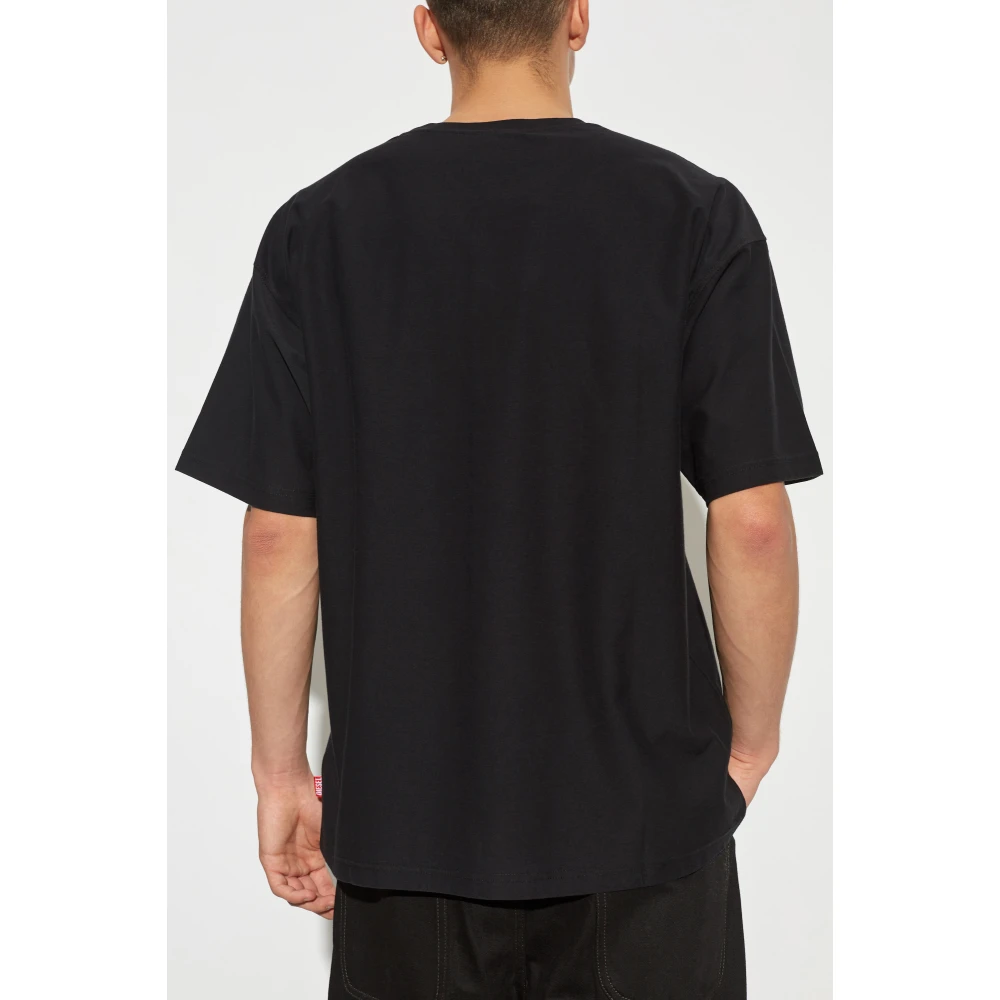 Diesel T-shirt T-Boxt-S4 Black Heren