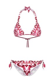 Fuchsia Havskläder Triangel Bikini
