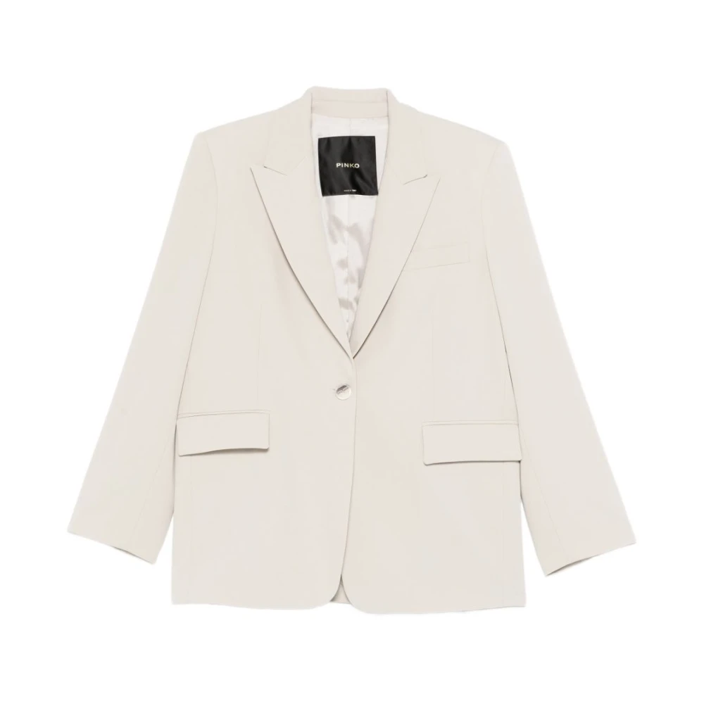 Pinko Women's Gray Deddy Blazer - Blazers - S - Jackets