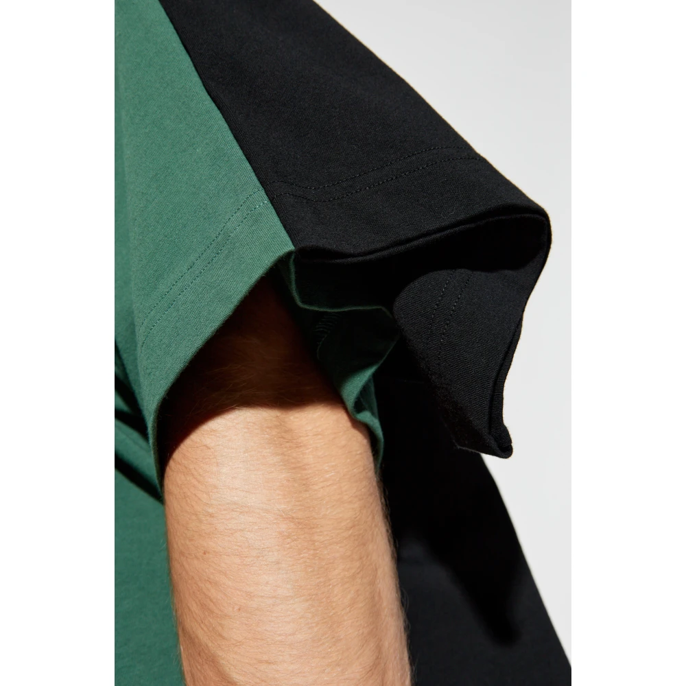 Vetements Dubbel Logo T-shirt Green Heren