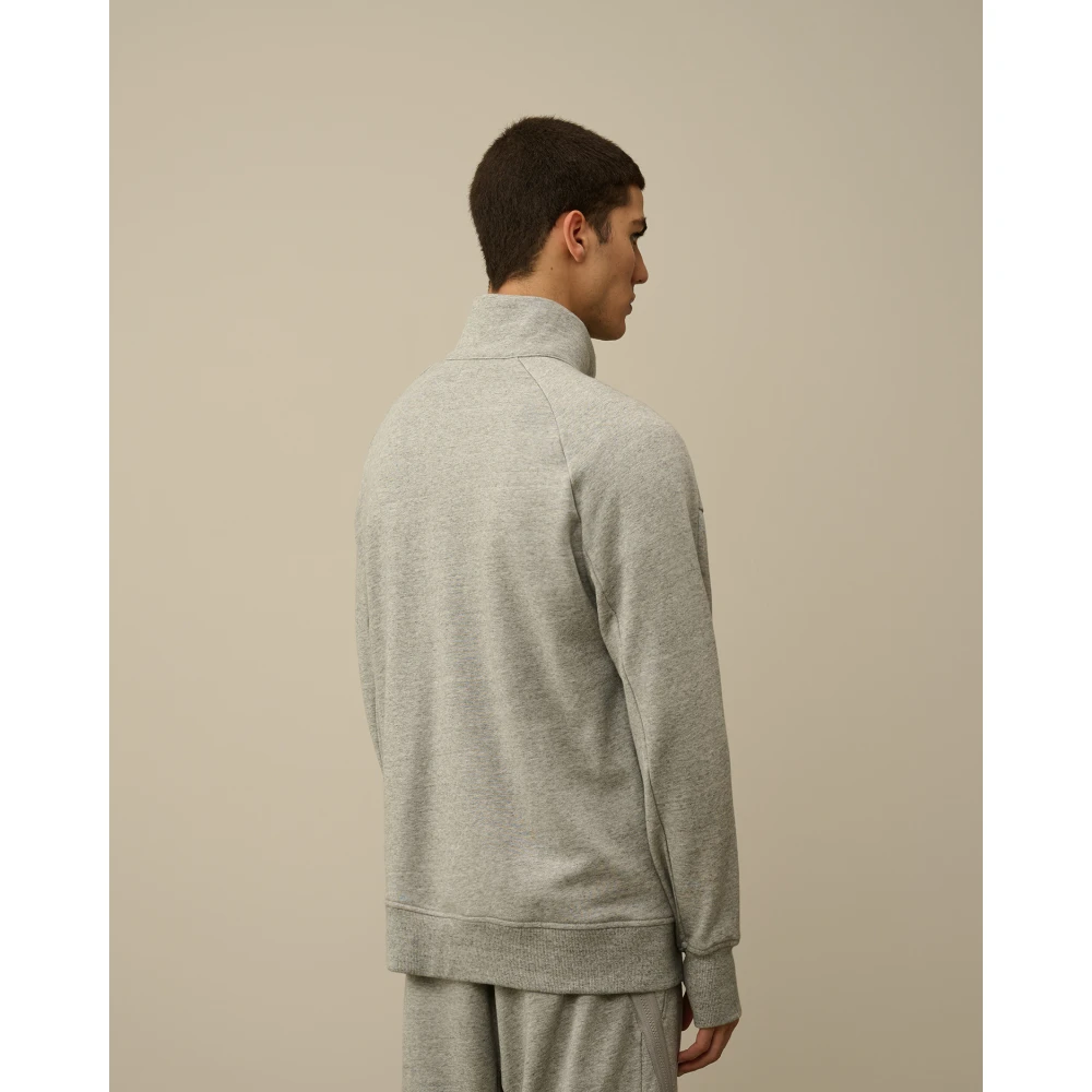 C.P. Company Grijze Half-Zip Sweatshirt Gray Heren