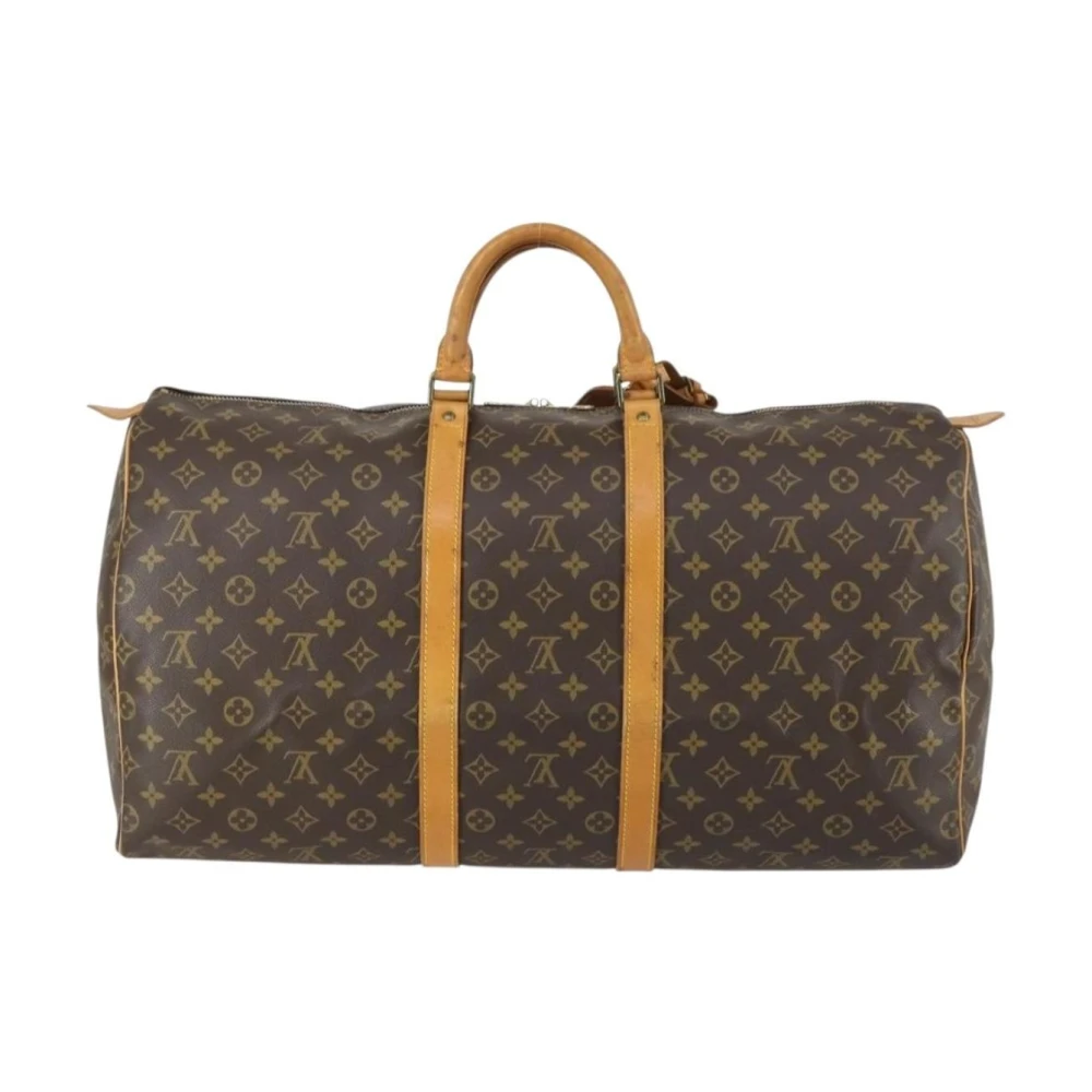 Louis Vuitton Vintage Women's Brown Pre-Owned Vintage Monogram Keepall Travel Bag