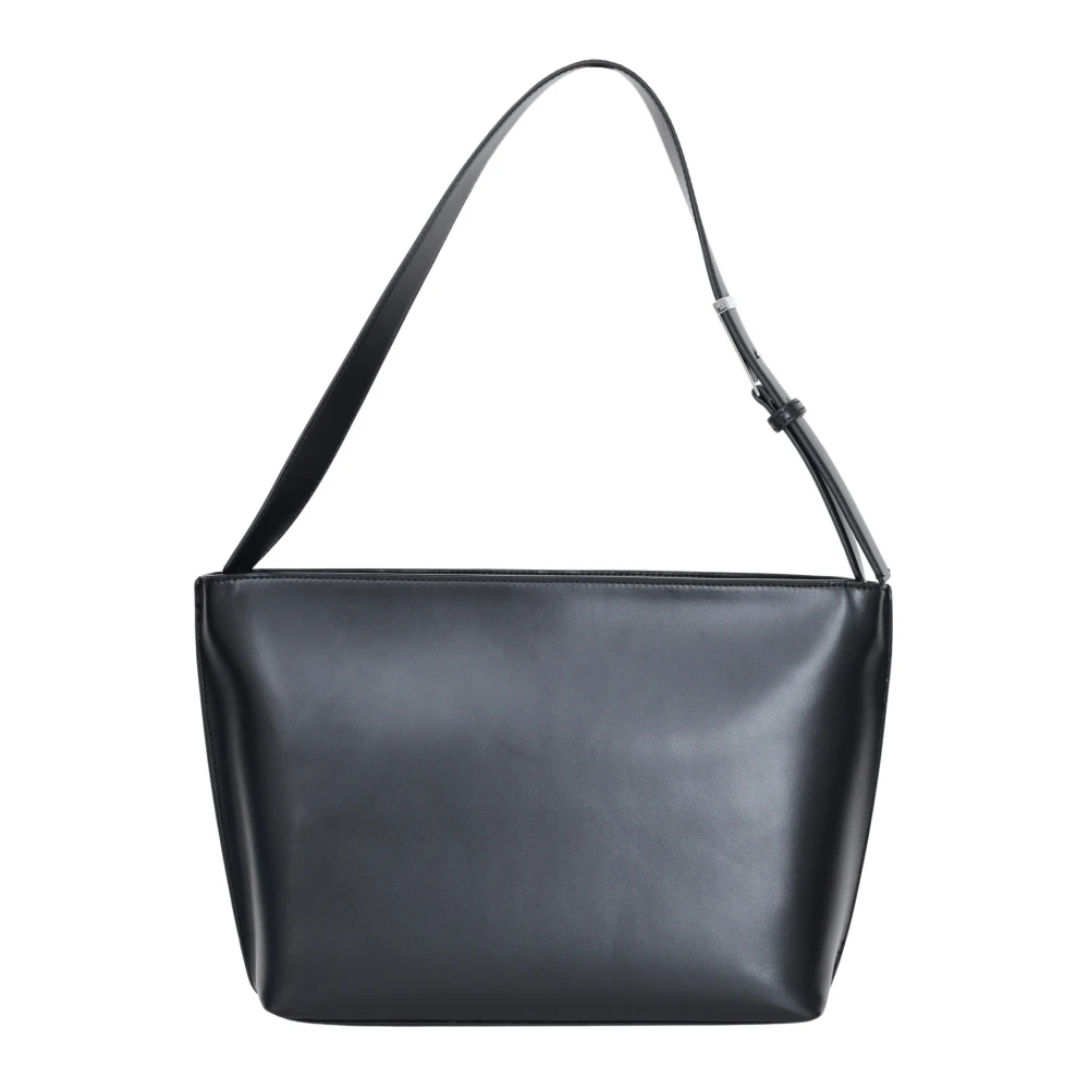 Calvin Klein Zwarte Shopper Tas met Elegante Details Black Dames