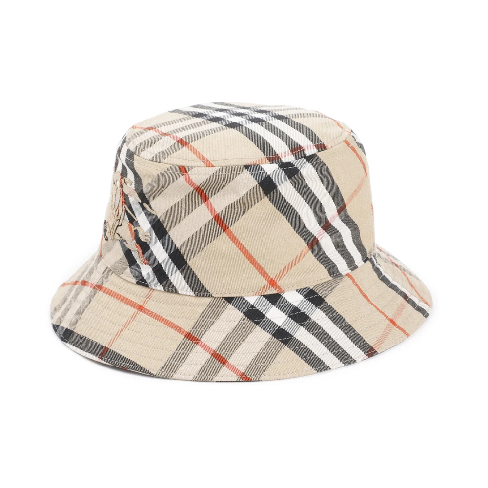 Burberry Bruine Hoeden Petten Aw24 Stijl Multicolor Heren