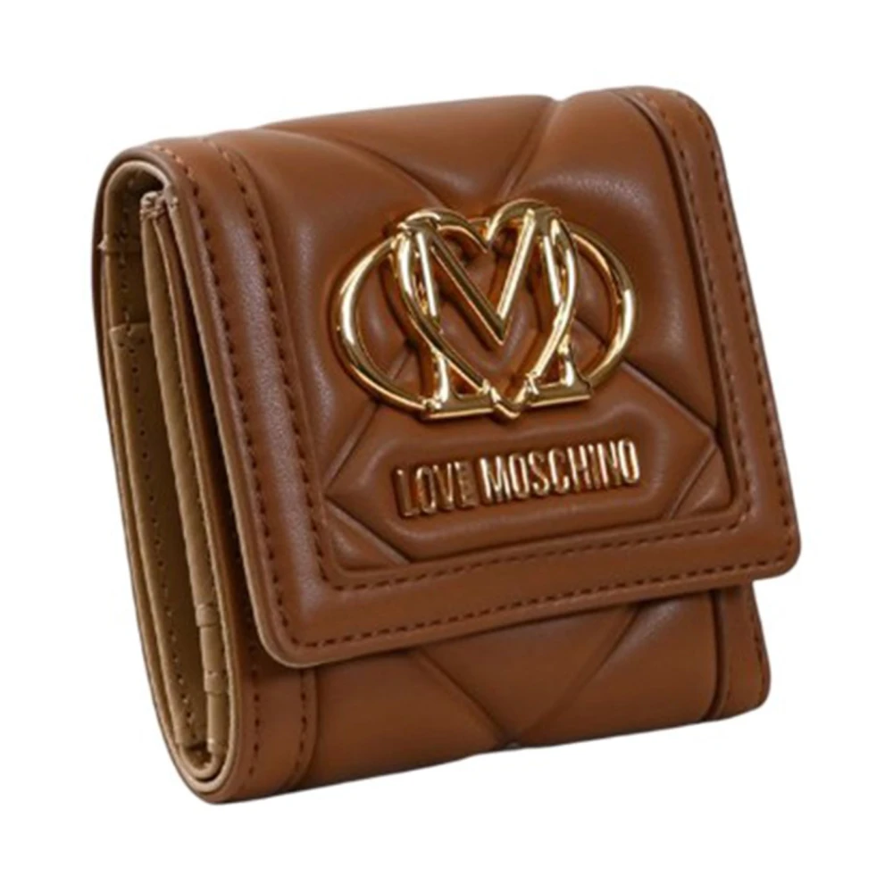 Moschino Dames Synthetische Kameel Portemonnee Brown Dames
