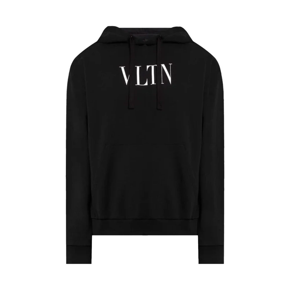 Valentino Hoodie met Print Gemaakt in Italië Black Heren