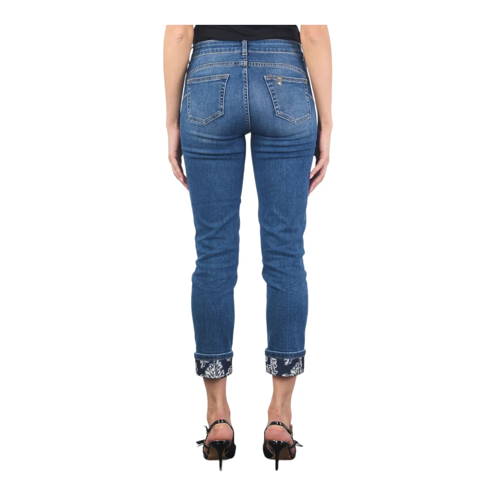 Liu Jo Slim-fit Denim Jeans Blue Dames