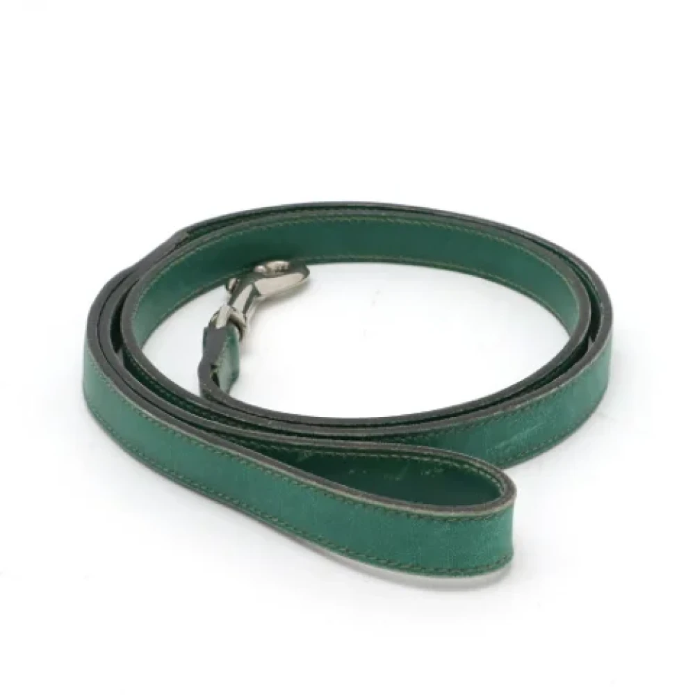 Hermès Vintage Pre-owned Leather belts Green Dames