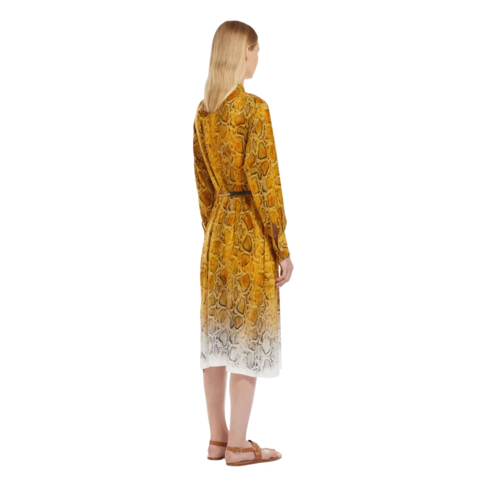 Max Mara Studio Shirt Dresses Yellow Dames