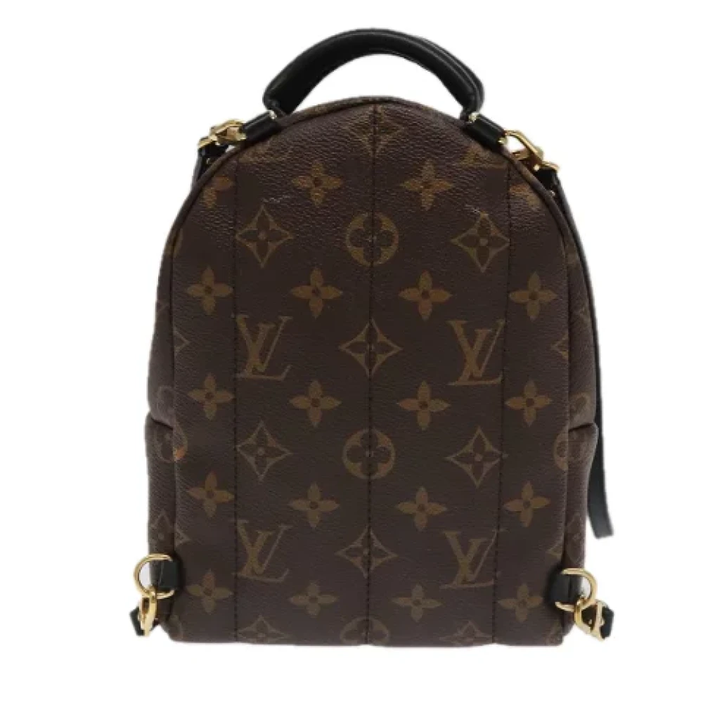 Louis Vuitton Vintage Pre-owned Canvas backpacks Brown Dames