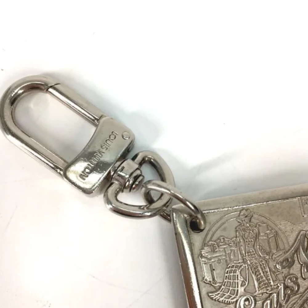 Louis Vuitton Vintage Pre-owned Fabric key-holders Gray Dames