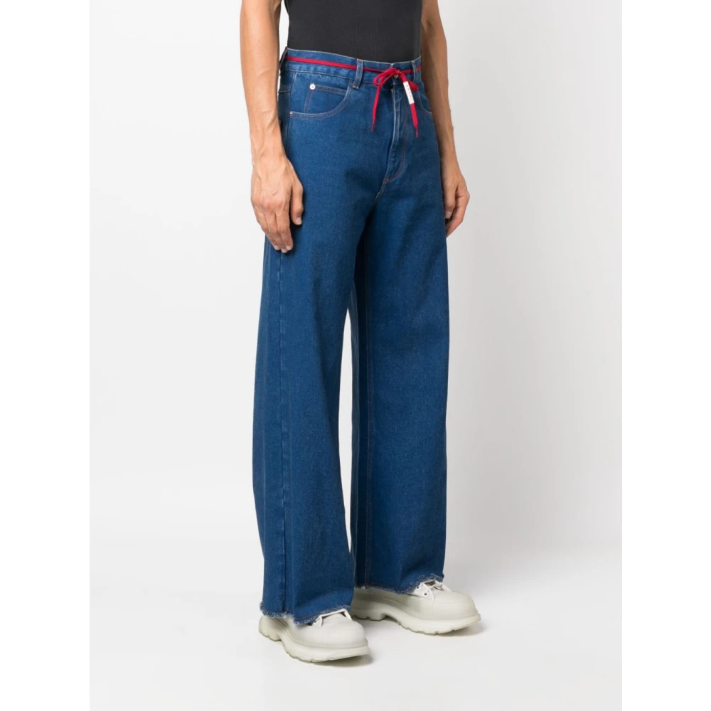 Marni Blauwe Jeans Blue Heren