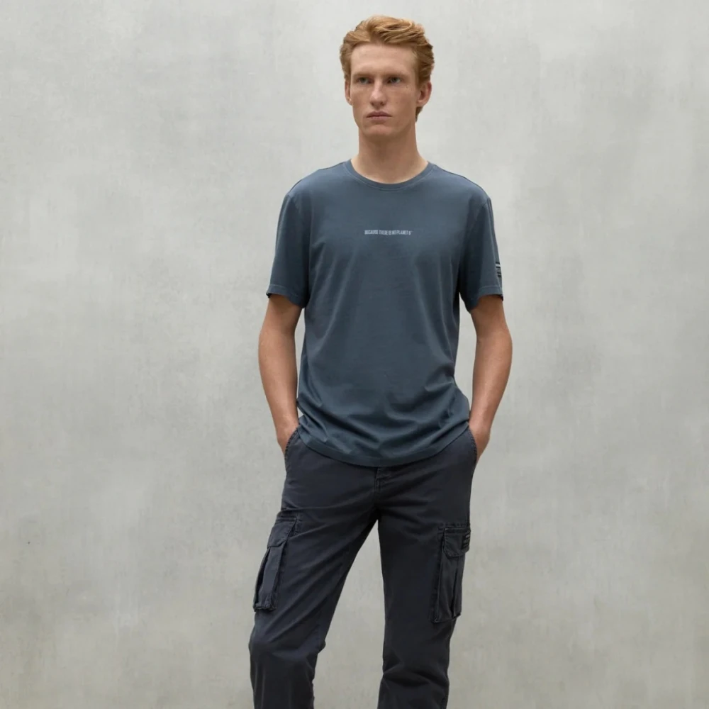 Ecoalf Almer T-shirt Blue Heren