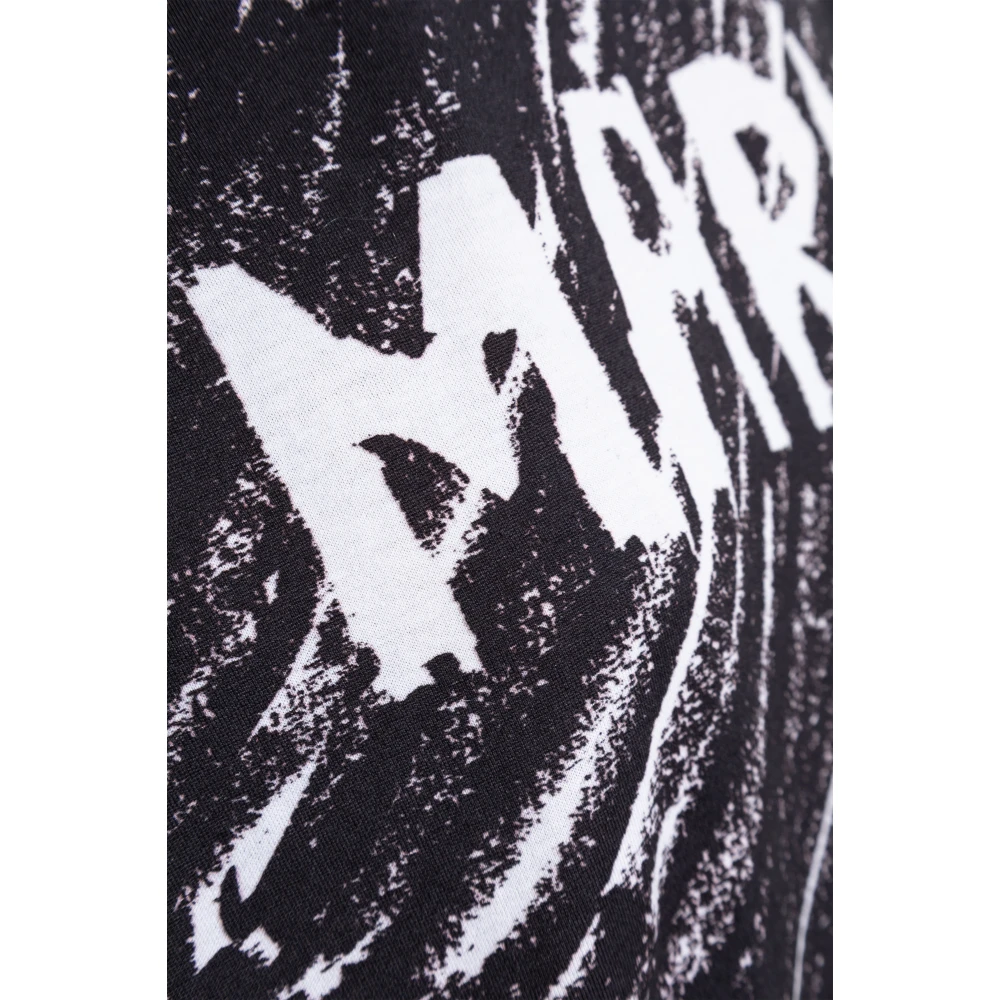 Marni Bedrukt T-shirt Black Dames