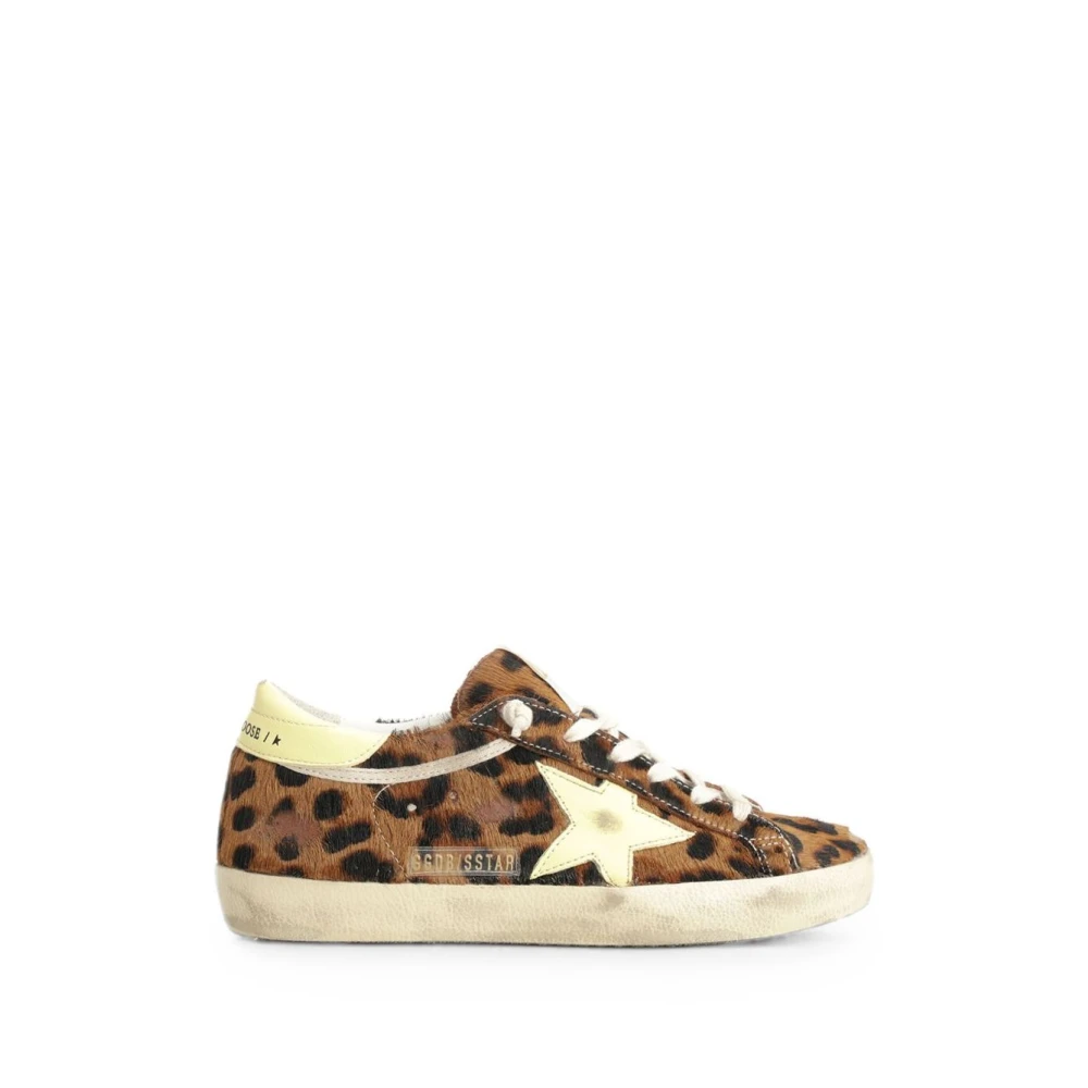 Golden Goose Femme Marron - Baskets Super-Star - Chaussures - Brun - Taille: 39 Eu