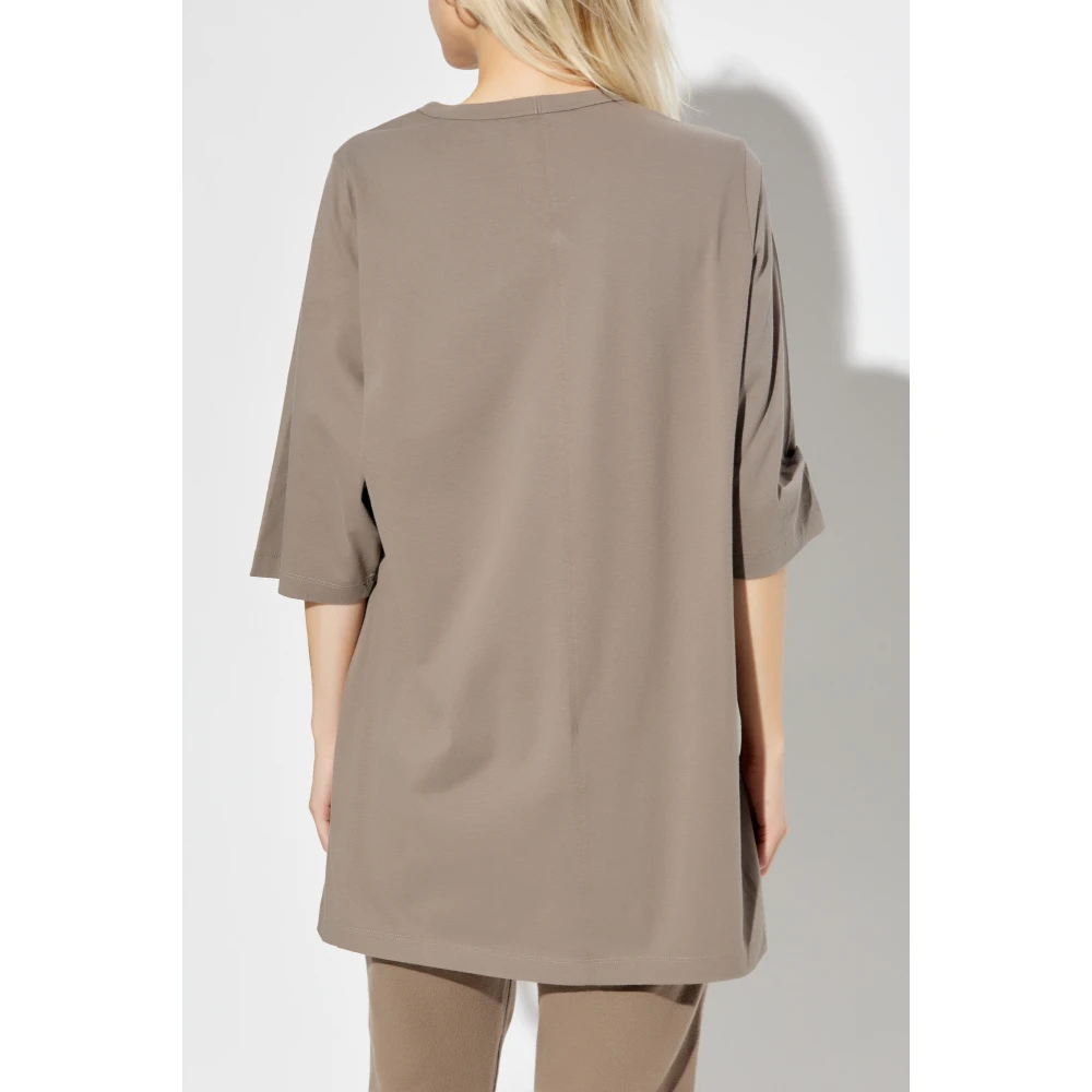 Rick Owens Unisex T-Shirt Brown Unisex
