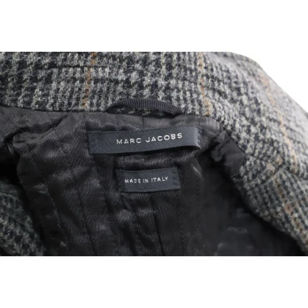 Marc Jacobs Pre-owned Wool outerwear Gray Dames
