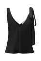 top-noir-en-soie-a-col-v