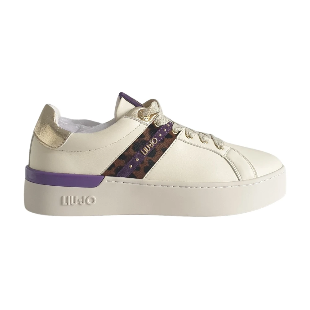 Liu Jo Silvia Sneakers Eco-Leren Sportschoen Dames Schoenen Veelkleurig Multicolor