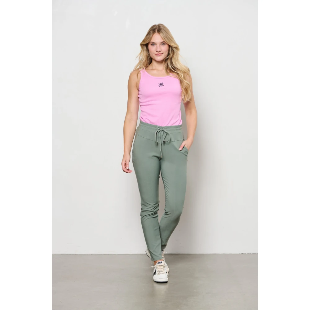 &Co Woman Top zonder mouwen Zomerse stijl Pink Dames