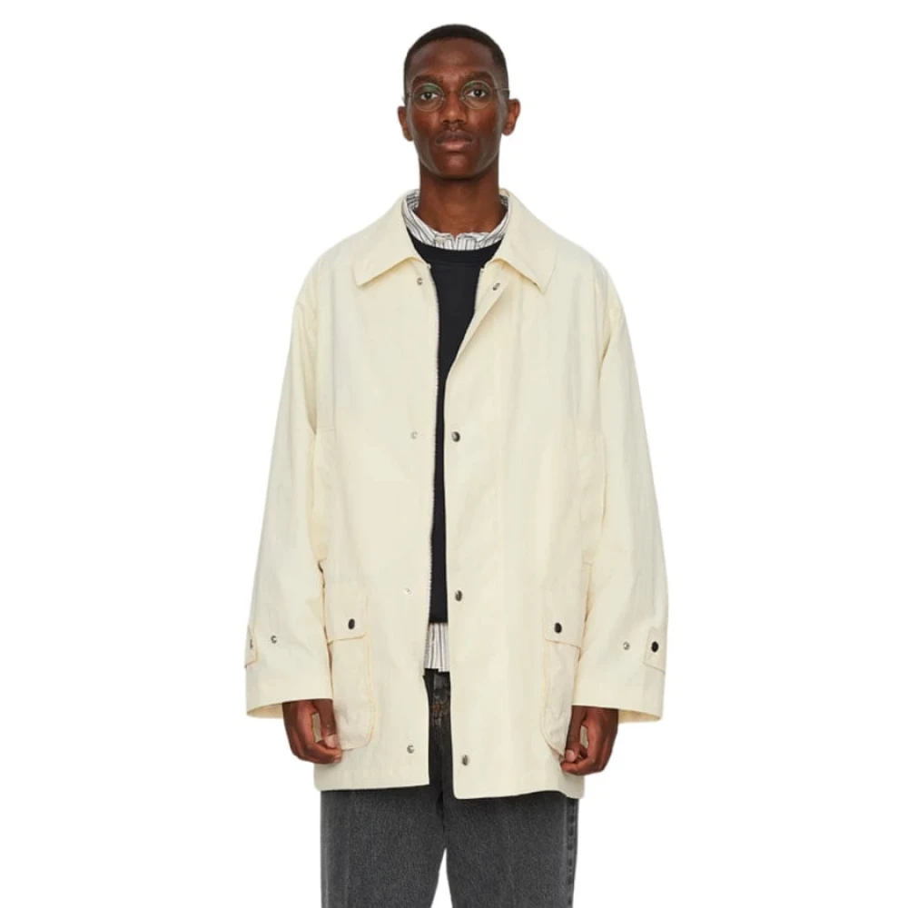 Mfpen Klassieke Novel Jacket in Vanille Beige Heren