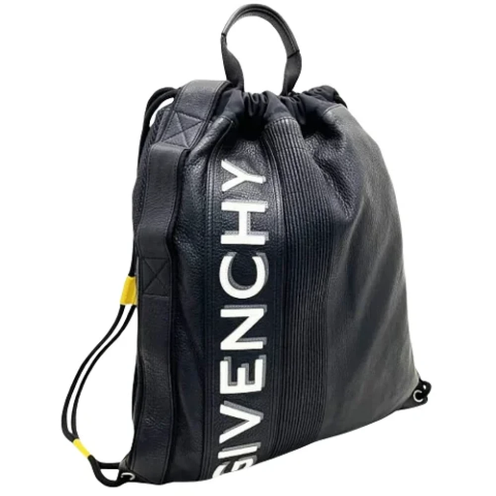 Givenchy Pre-owned Leather backpacks Black Dames