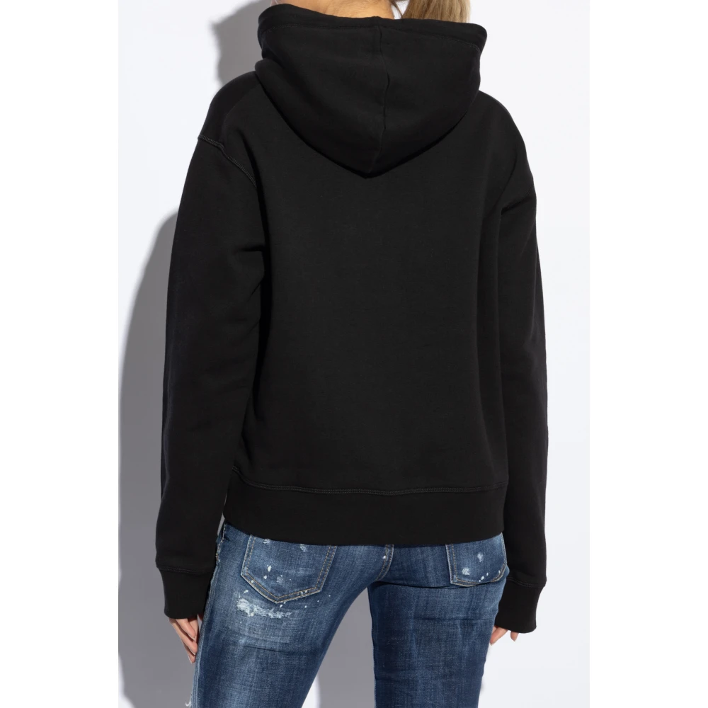 Dsquared2 Hoodie Black Dames