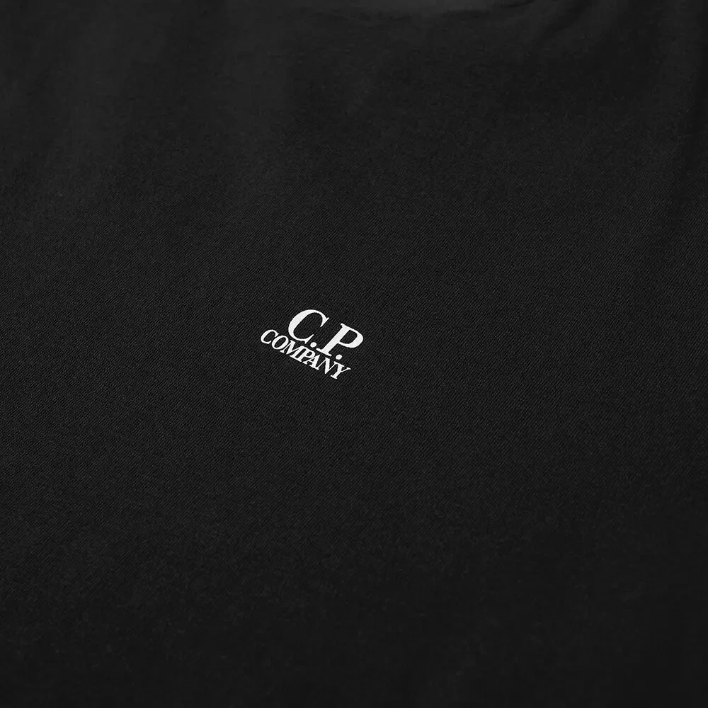C.P. Company Klassiek Logo Zwart T-Shirt Black Heren