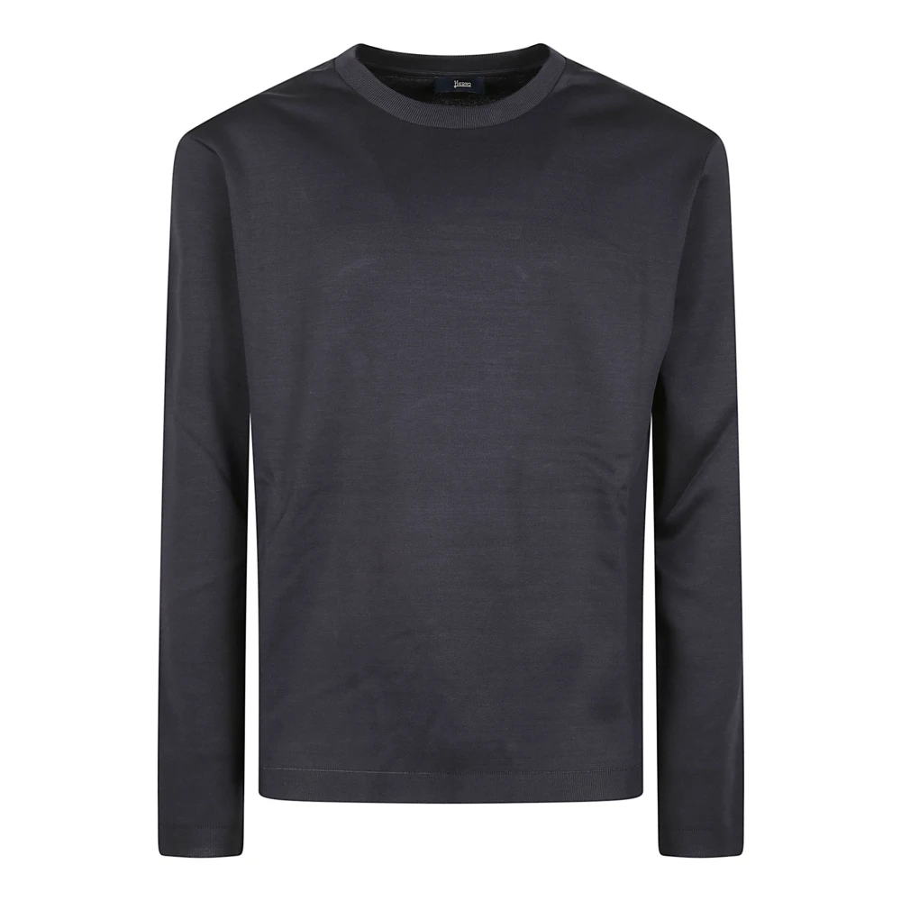 Herno Uomo Blu Top, M, New,