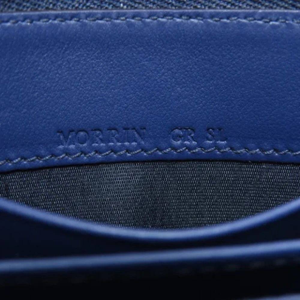 Bally Pre-owned Leather wallets Blue Dames