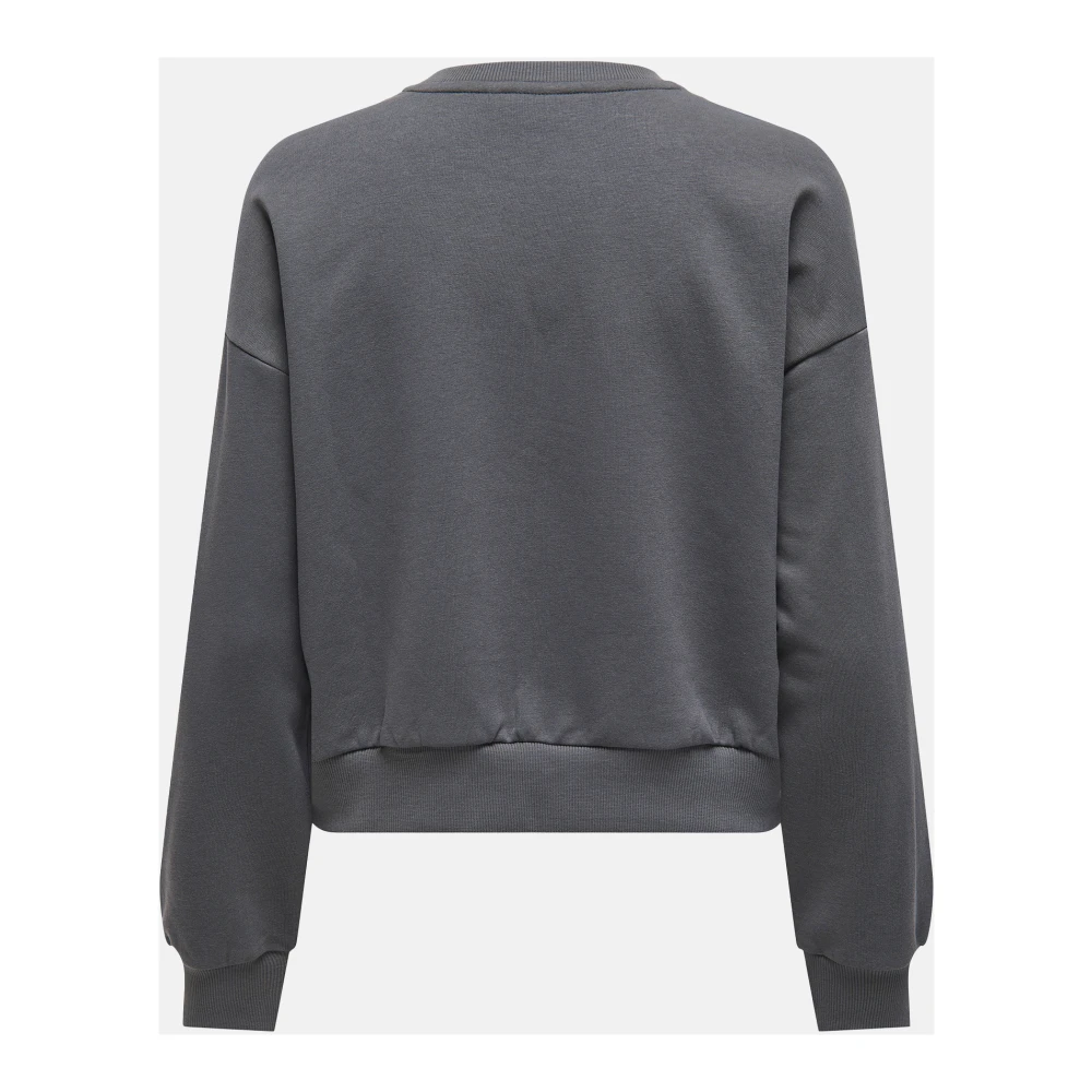 Only Stijlvolle Sweater voor Mannen en Vrouwen Gray Dames