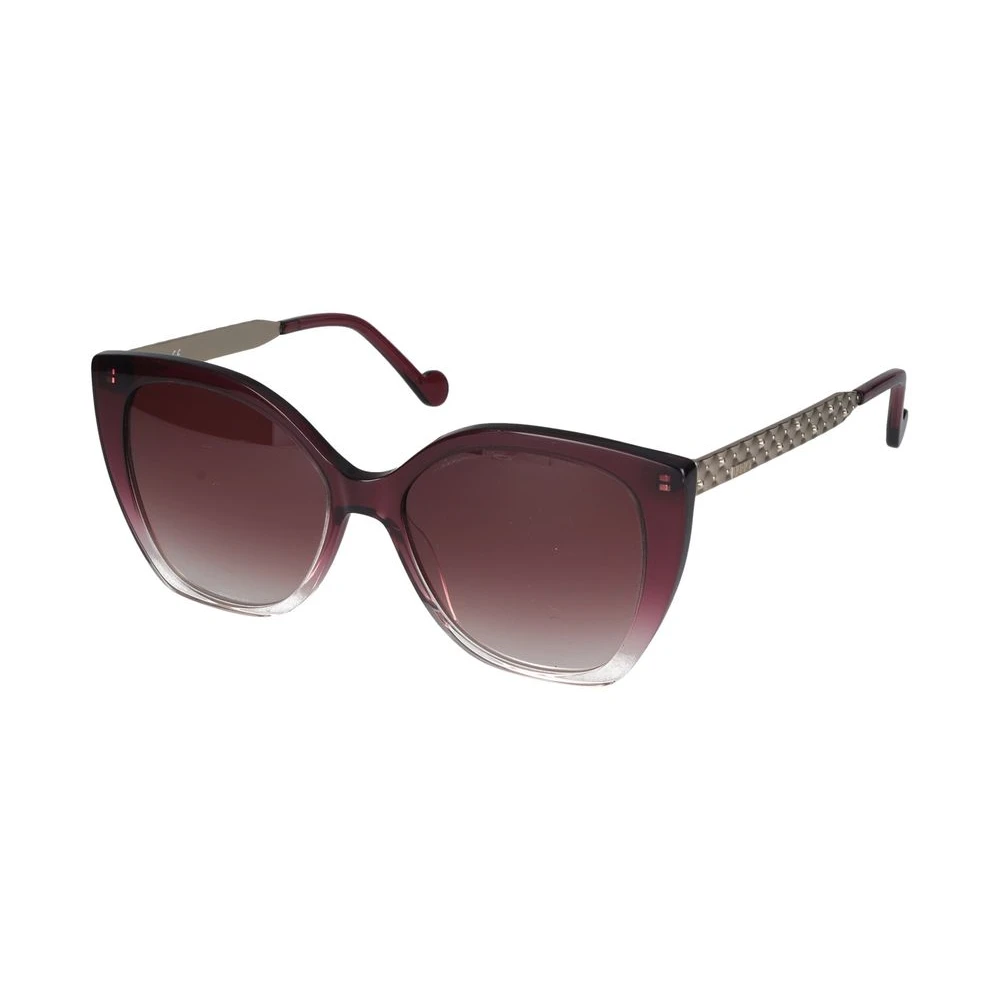 Liu Jo Women's Red Sunglasses, 56 Mm, Burgundy/Crystal Sunglasses Stylish Model